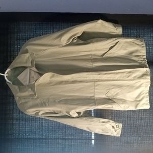 London Fog jacket size L lightweight Spring mint